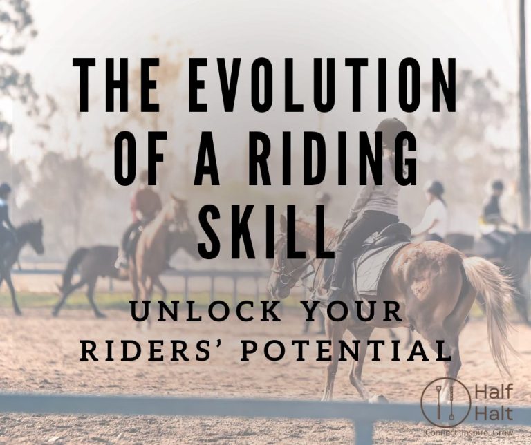 The Evolution of a Riding Skill