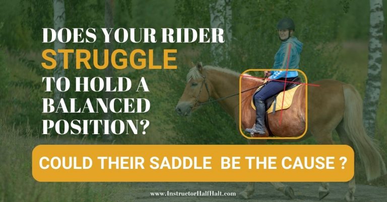 Saddle Fit and Balance