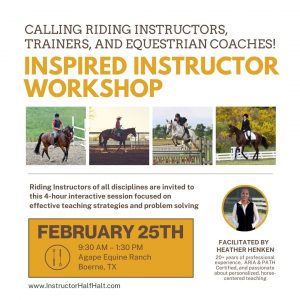 The Inspired Instructor Workshop - San Antonio