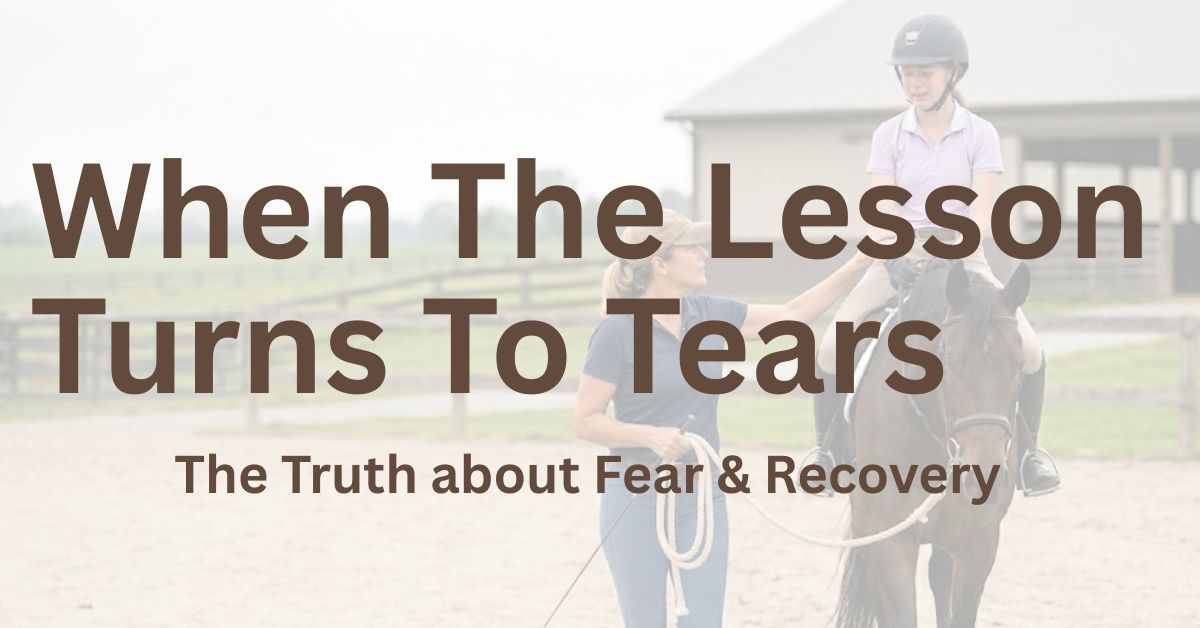 Rider fear and recovery